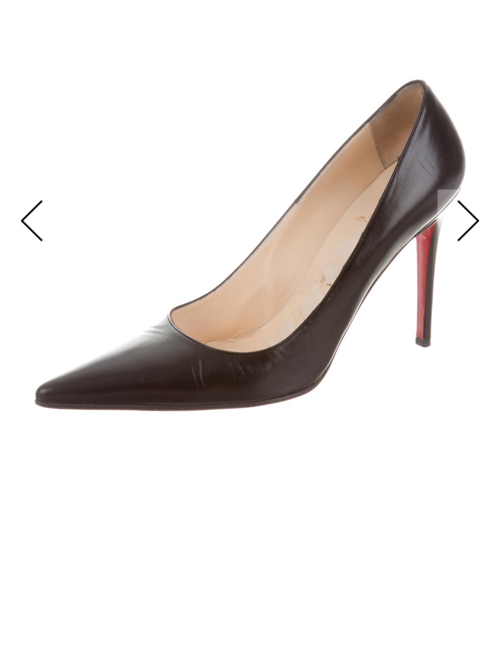 Pointed Toe Pump Black High Heels
